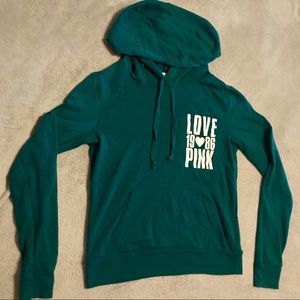 PINK Teal Hoodie